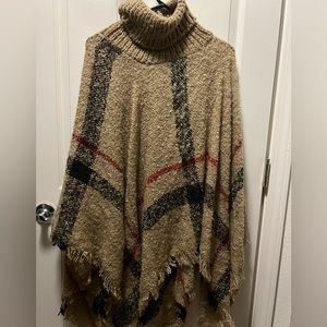 Cozy poncho
